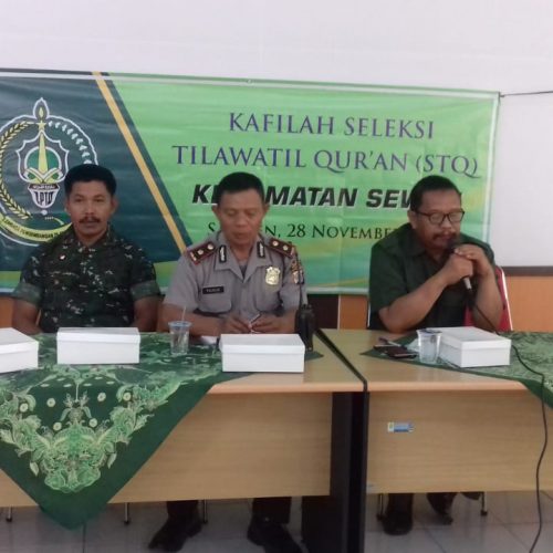 Pelepasan Kafilah STQ Kecamatan Sewon 2018